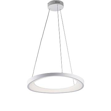 Sospensione Moderna Circolare Anna Led Integrato In Alluminio Bianco