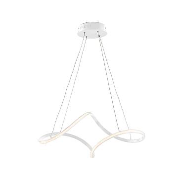 Sospensione Moderna Dana Metallo Bianco Led Integrato 4000K