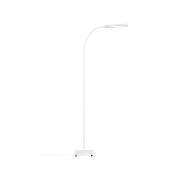 Piantana Moderna Servo Metallo Bianco Led Integrato 6,5W 3000K