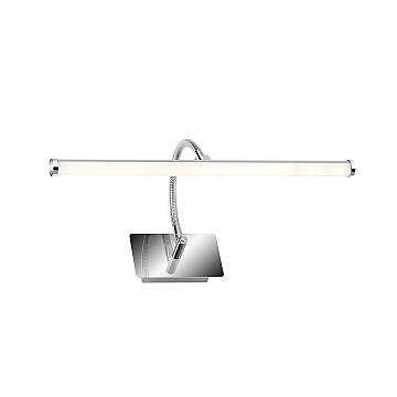 Applique Moderna Terk Splash Metallo Cromo Led Integrato 3,5W 3000K