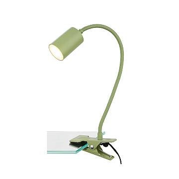 Lampada Da Tavolo Nordico Fleks Metallo Verde Lime Led Integrato 3,5W 3000K