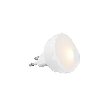 Applique Moderna Lero Plastica Bianco Led Integrato 0,4W 3000K