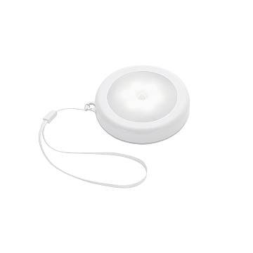 Applique Moderna Lero Plastica Bianco Led Integrato 0,8W 6500K