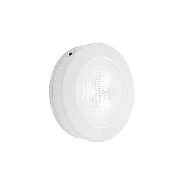 Applique Moderna Lero Plastica Bianco Led Integrato 0,4W 6500K