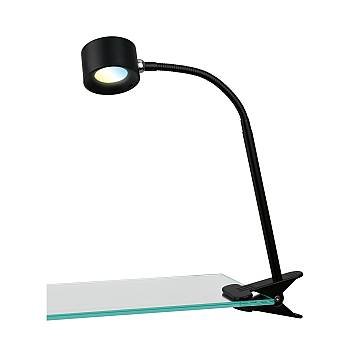 Lampada Da Tavolo Moderna Tari Metallo Nero Led Integrato 4,5W Da 2700 A 6500K