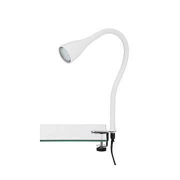 Lampada Da Tavolo Nordico Elasti Metallo Bianco 1 Luce Gu10