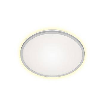 Plafoniera Contemporanea Lana Metallo Argento Led Integrato 15W 4000K