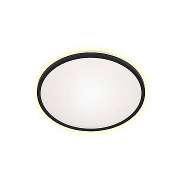 Plafoniera Contemporanea Lana Metallo Nero Led Integrato 15W 4000K