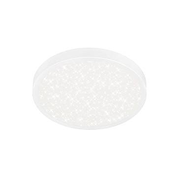 Plafoniera Moderna Runa Metallo Bianco Led Integrato 18,5W 4000K