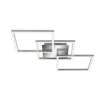 Applique Moderna Frame Metallo Cromo Led Integrato 30W 3000K