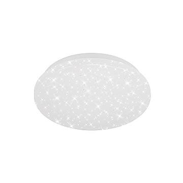 Plafoniera Moderna Vipe Plastica Bianco 22Cm Led Integrato 8W 4000K