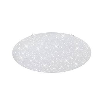 Plafoniera Moderna Verb Plastica Bianco Led Integrato 40W 3000K