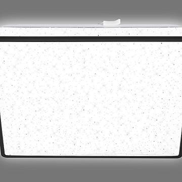 Applique Moderna Lino Plastica Nero Led Integrato 15W 4000K