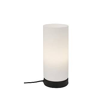 Lampada Da Tavolo Moderna Paipa Metallo Nero 1 Luce E14