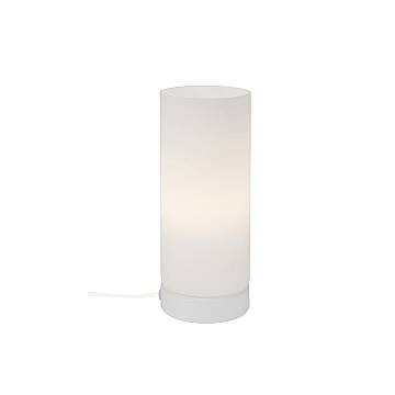 Lampada Da Tavolo Moderna Paipa Metallo Bianco 1 Luce E14