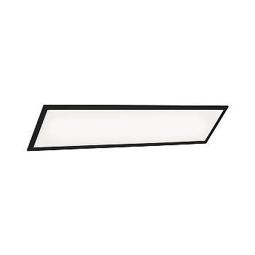 Plafoniera Moderna Simple Metallo Nero Led Integrato 22W 4000K