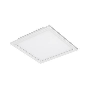 Plafoniera Moderna Simple Metallo Bianco Led Integrato 12W 4000K