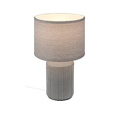 Lampada Da Tavolo Contemporanea Ino Ceramica Grigio 1 Luce E27