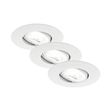 Faretto Incasso Kulana A Plastica Bianco Led Integrato 2W 4000K