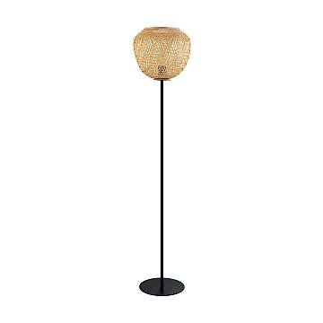 Piantana Vintage Dembleby Acciaio Nero 1 Luce E27