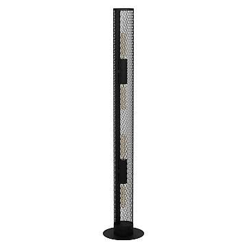 Piantana Vintage Redcliffe Acciaio Nero 4 Luci E27
