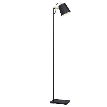 Piantana Vintage Lacey Acciaio Nero 1 Luce E27