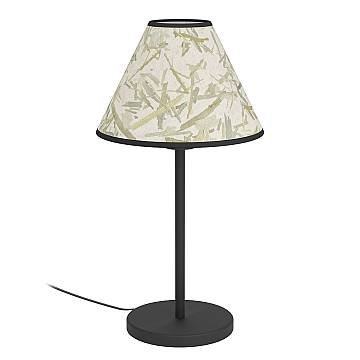 Lampada Da Tavolo Vintage Oxpark Acciaio Nero 1 Luce E27