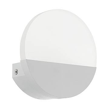 Applique Minimal Metrass 1 Alluminio Bianco 1 Luce Led Integrato 4,5W