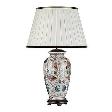 Lampada Da Scrivania Contemporanea Ping Porcellana Crema 1 Luce E27