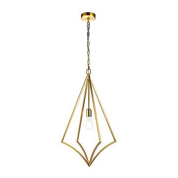 Sospensione Classica Nico In Acciaio Ottone Brunito 1 Luce E27