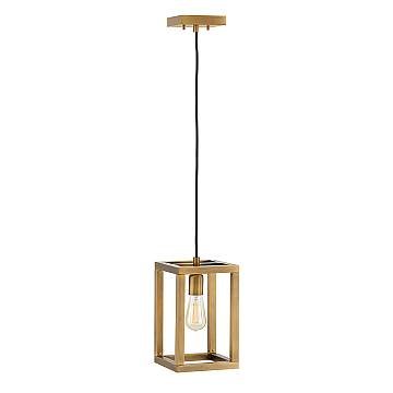 Sospensione Contemporanea Ensemble Acciaio Bronzo Spazzolato 1 Luce E27