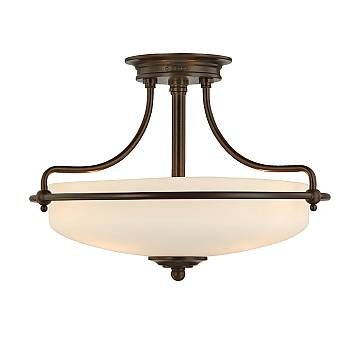 Lampadario Contemporaneo Griffin Metallo Bronzo Palladiano 3 Luci E27