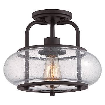 Sospensione Industrial Nordica Trilogy Metallo Bronzo Antico 1 Luce E27