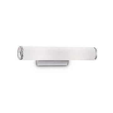 Applique Moderna Camerino Metallo Bianco 2 Luci E14