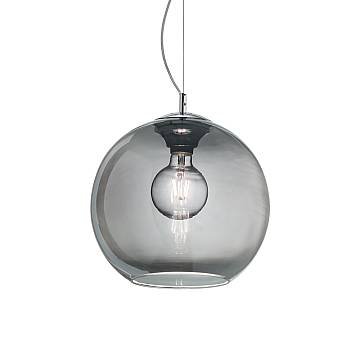 Sospensione Moderna Nemo Metallo Fumè 1 Luce E27 D40Cm