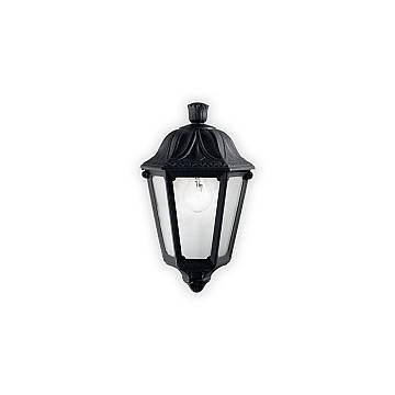 Applique Classica Dafne Materie Plastiche Nero 1 Luce E27 Small