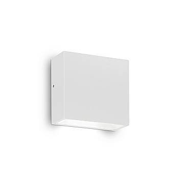 Applique Moderna Tetris-1 Alluminio Bianco 1 Luce 3W 3000K Luce Calda