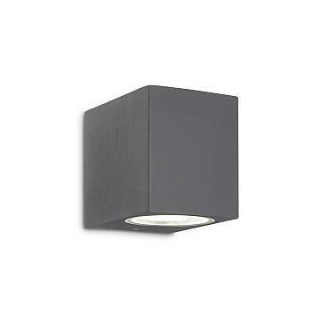 Applique Moderna Up Alluminio Antracite 1 Luce G9 3W 3000K Luce Calda