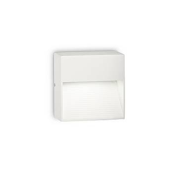 Applique Moderna Down Alluminio Bianco 1 Luce G9 3W 3000K Luce Calda