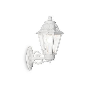 Applique Classica Dafne Materie Plastiche Bianco 1 Luce E27 Big