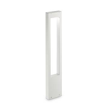 Piantana Moderna Vega Alluminio Bianco 1 Luce G9 3W 3000K Luce Calda