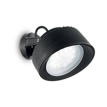 Applique Moderna Litio Materie Plastiche Nero 1 Luce Gx53