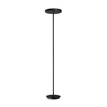 Piantana Moderna Colonna Metallo Nero 4 Luci Gx53 9W 3000K Luce Calda