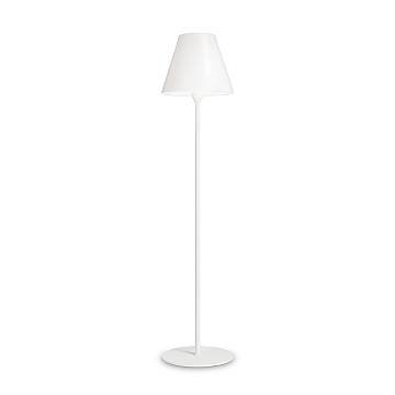 Piantana Moderna Itaca Metallo Bianco 1 Luce E27