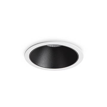 Faretto Incasso Moderno Game Alluminio Bianco E Nero Led 11W 3000K