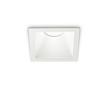 Faretto Incasso Moderno Game Square Alluminio Bianco Led 11W 3000K