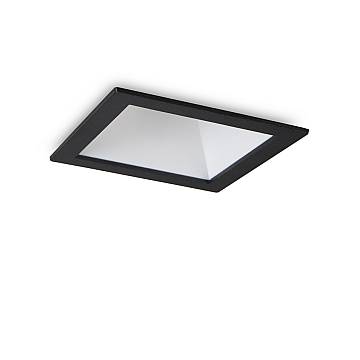 Faretto Incasso Moderno Game Square Alluminio Nero E Bianco Led 11W 3000K