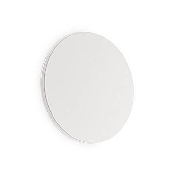 Applique Moderna Cover Alluminio Bianco Led 11W 3000K Luce Calda D20Cm