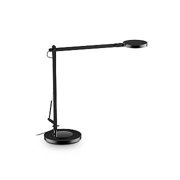 Lampada Da Scrivania Moderna Futura Alluminio-Plastiche Nero Led 12,5W 4000K