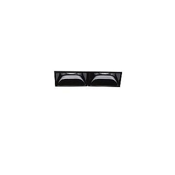 Modulo Lika Alluminio Nero Led 6W 3000K Luce Calda